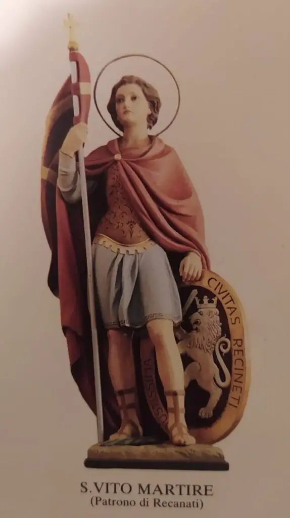 Picture of Italian saint St. Vito