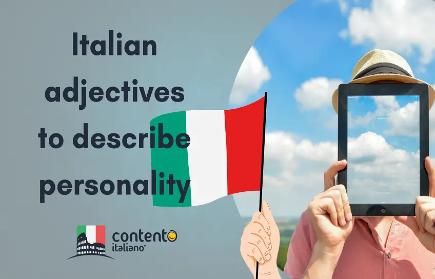 Article banner for Italian adjectives that describe personality