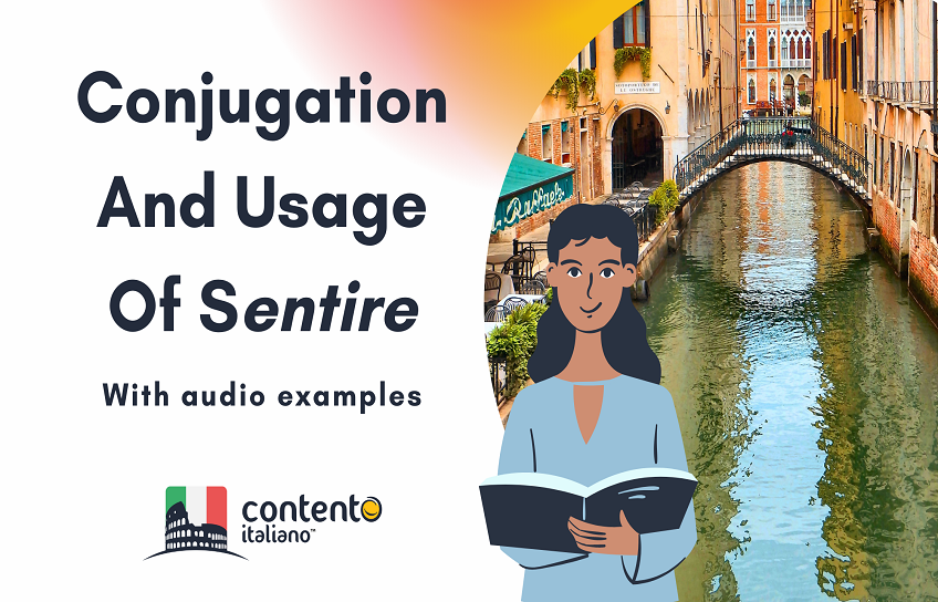 Article banner for Conjugation and usage of sentire