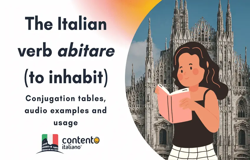 Article banner for The Italian verb abitare