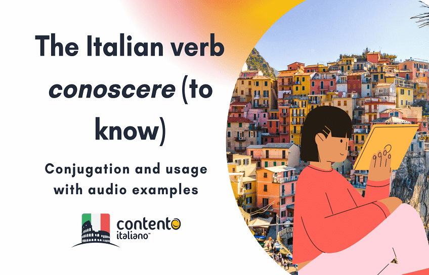 Article banner for The Italian verb conoscere