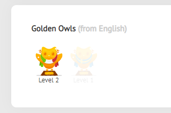 Duolingo golden owls