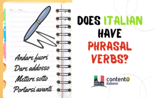 Italian phrasal verbs